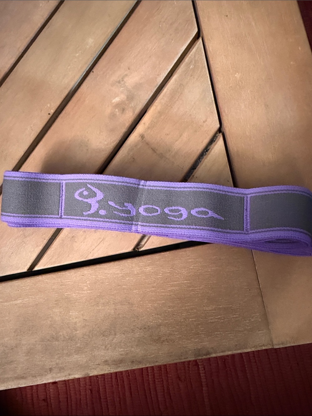 Purple Fabric Resistance Loop Band